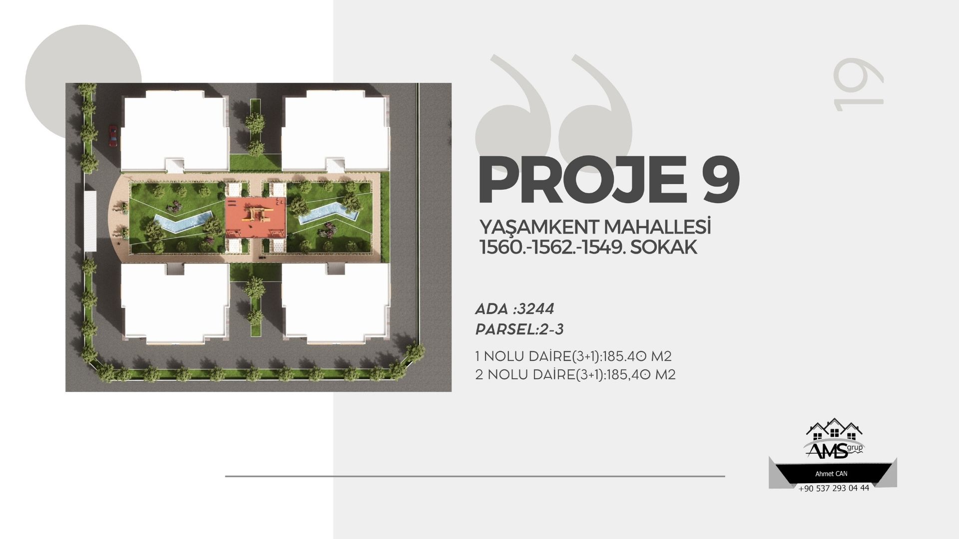 Proje - 9 Yaşamkent - 1560-1562-1549 Sokak