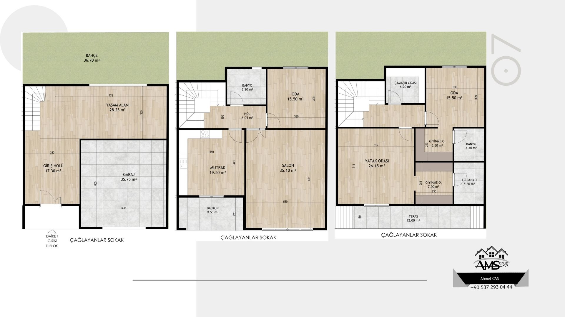 Proje - 3 Aşağısöğütönü - Çağlayan Sokak